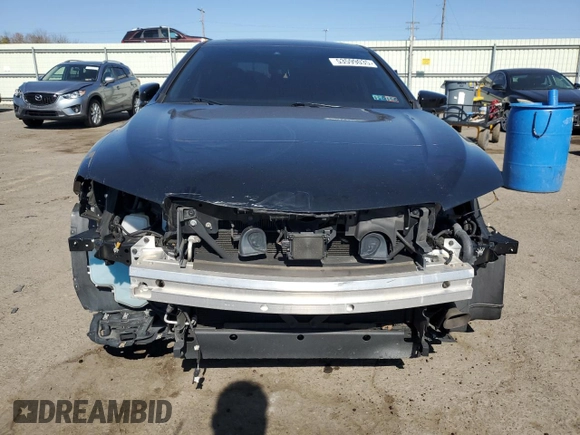 2018 Acura TLX with VIN 19UUB2F34JA001111, listed as a Copart auction lot 53599035 with 0 mi miles and Salvage Title. Bid and sale history available at carsss.com. Image 5.