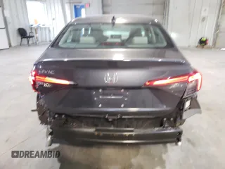 2023 Honda Civic Sedan EX with VIN 2HGFE1F71PH313006, listed as a Copart auction lot 48667815 with 32,942 mi miles and Salvage Title. Bid and sale history available at carsss.com. Image 6.