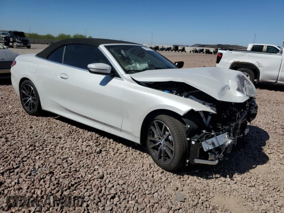 2025 BMW 4 Series 430i z VIN WBA33DB04SCU13773, wystawiony jako Copart lot #54585385 z przebiegiem Nie podano mil oraz Szkoda całkowita • Salvage title. Historia ofert i sprzedaży dostępna na DreamBid. Obrazek 4.