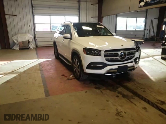 2020 Mercedes-Benz GLS with VIN 4JGFF5KE6LA125903, listed as a Copart auction lot 44027823 with 22,756 mi miles. Bid and sale history available at carsss.com. Image 12.