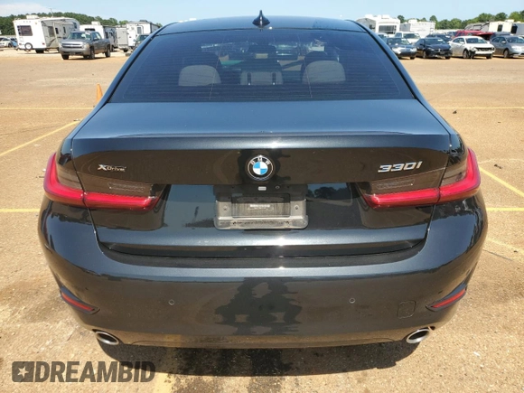 2021 BMW 3 Series 330i xDrive with VIN WBA5R7C08MFK11186, listed as a Copart auction lot 58069333 with Not Provided miles. Bid and sale history available at carsss.com. Image 6.
