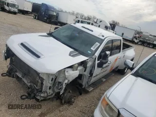 2022 Chevrolet Silverado 3500HD LTZ with VIN 1GC4YUEYXNF222193, listed as a Copart auction lot 45466865 with 84,548 mi miles and Salvage Title. Bid and sale history available at DreamBid. Image 1.