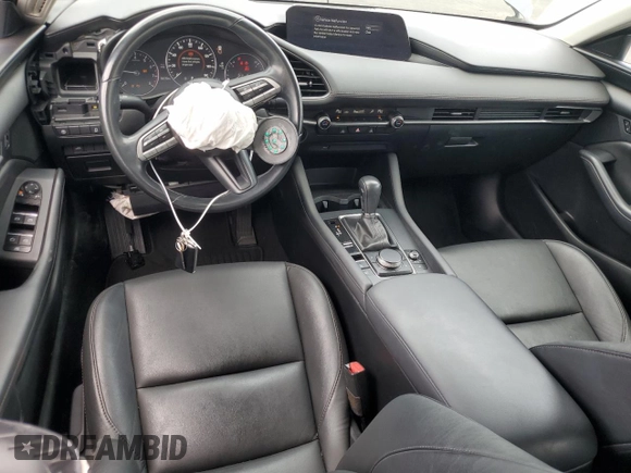 2020 Mazda 3 Select with VIN 3MZBPACL2LM132241, listed as a Copart auction lot 52240945 with 50,370 mi miles and Salvage Title. Bid and sale history available at carsss.com. Image 8.