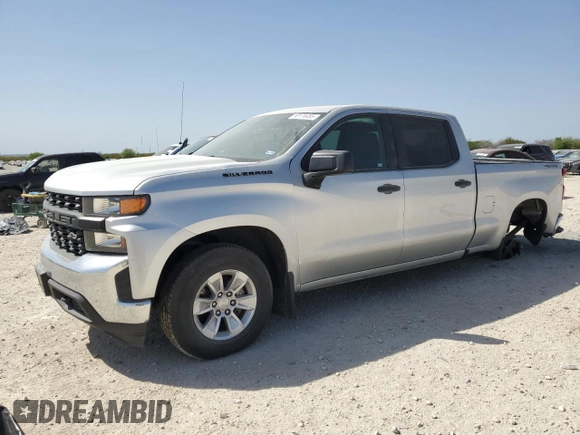 2020 Chevrolet Silverado 1500 Work Truck with VIN 3GCUYAEF0LG218078, listed as a Copart auction lot 50174455 with 101,394 mi miles and Salvage Title. Bid and sale history available at DreamBid. Image 1.