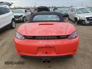 2017 Porsche 718 Boxster S z VIN WP0CB2A82HS240853, wystawiony jako Copart lot #77400654 z przebiegiem 51 330 mil mil oraz Szkoda całkowita • Salvage title. Historia ofert i sprzedaży dostępna na DreamBid. Obrazek 6.