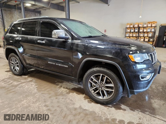 2021 Jeep Grand Cherokee Limited with VIN 1C4RJFBG5MC508504, listed as a Copart auction lot 61077085 with 145,167 mi miles and Clean title. Bid and sale history available at DreamBid. Image 4.