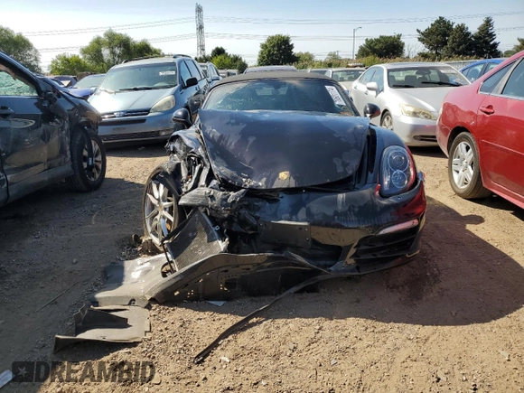 2013 Porsche Boxster S with VIN WP0CB2A8XDS133480, listed as a Copart auction lot 70601174 with 45,638 mi miles and Salvage Title. Bid and sale history available at carsss.com. Image 5.