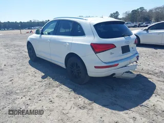 2015 Audi Q5 Premium Plus with VIN WA1LFAFP7FA103337, listed as a IAAI auction lot 41781390 with 96,465 mi miles and . Bid and sale history available at DreamBid. Image 3.
