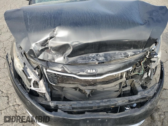 2013 Kia Optima EX with VIN KNAGM4AD6D5062360, listed as a Copart auction lot 60754425 with 156,886 mi miles and Salvage title. Bid and sale history available at DreamBid. Image 11.
