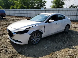 2025 Mazda 3 S Preferred с VIN JM1BPACM6S1777790, выставлен на аукционе Copart как лот 61959625 с пробегом 1 308 миль миль и Списание • Salvage title. История ставок и продаж доступна на DreamBid. Изображение 1.