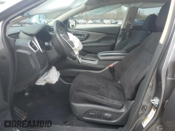 2021 Nissan Murano SV with VIN 5N1AZ2BS0MC103102, listed as a Copart auction lot 47872445 with 81,027 mi miles and Salvage Title. Bid and sale history available at DreamBid. Image 7.