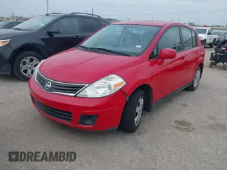 2009 Nissan Versa 1.8 S with VIN 3N1BC13EX9L489250, listed as a IAAI auction lot 41940250 with 185,575 mi miles. Bid and sale history available at carsss.com. Image 2.