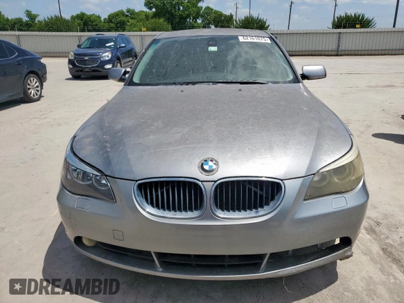 2004 BMW 5 Series 530i with VIN WBANA73524B812815, listed as a Copart auction lot 62161075 with 131,286 mi miles and Clean title. Bid and sale history available at DreamBid. Image 5.
