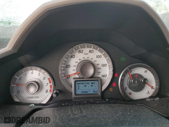 2012 Honda Pilot Touring with VIN 5FNYF4H96CB085752, listed as a Copart auction lot 51292515 with 190,383 mi miles and Salvage Title. Bid and sale history available at DreamBid. Image 9.