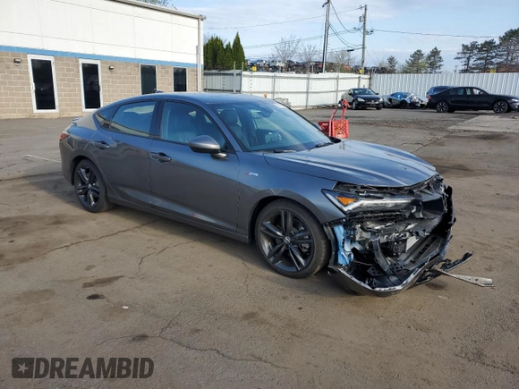 2024 Acura Integra w/A-Spec Package z VIN 19UDE4H37RA027620, wystawiony jako Copart lot #54165895 z przebiegiem 4 283 mil mil oraz Szkoda całkowita • Salvage title. Historia ofert i sprzedaży dostępna na DreamBid. Obrazek 4.