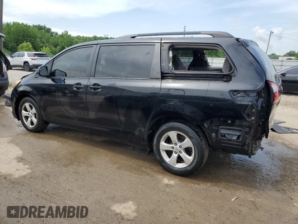 2016 Toyota Sienna LE AAS z VIN 5TDKK3DC1GS721878, wystawiony jako Copart lot #57092105 z przebiegiem 87 655 mil mil oraz Szkoda całkowita • Salvage title. Historia ofert i sprzedaży dostępna na DreamBid. Obrazek 2.
