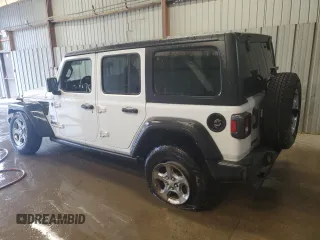 2021 Jeep Wrangler Unlimited Freedom z VIN 1C4HJXDG8MW649807, wystawiony jako Copart lot #72963374 z przebiegiem 17 152 mil mil oraz Szkoda całkowita • Salvage title. Historia ofert i sprzedaży dostępna na DreamBid. Obrazek 2.