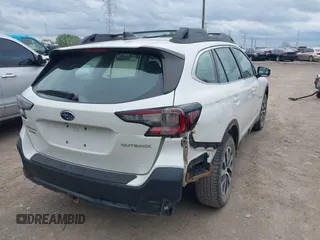 2022 Subaru Outback with VIN 4S4BTAAC2N3228081, listed as a IAAI auction lot 42166536 with 62,566 mi miles and . Bid and sale history available at DreamBid. Image 4.