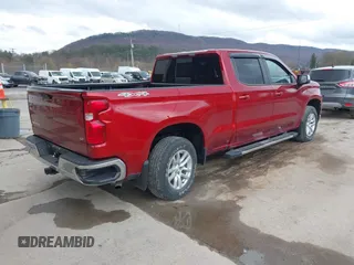 2021 Chevrolet Silverado 1500 LT with VIN 3GCUYDED8MG222154, listed as a IAAI auction lot 41923543 with 39,500 mi miles. Bid and sale history available at carsss.com. Image 4.