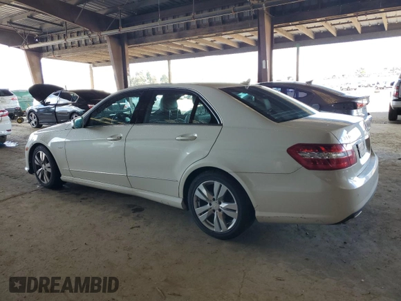 2011 Mercedes-Benz E 350 Luxury with VIN WDDHF2EB4BA498424, listed as a Copart auction lot 49117145 with 219,517 mi miles and Salvage title. Bid and sale history available at DreamBid. Image 2.