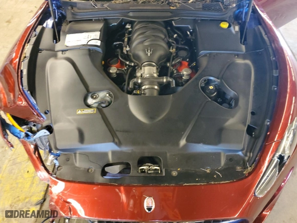 2013 Maserati GranTurismo Sport with VIN ZAM45VLA1D0073304, listed as a Copart auction lot 77509974 with 76,038 mi miles and Salvage Title. Bid and sale history available at carsss.com. Image 13.