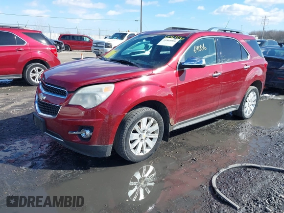2011 Chevrolet Equinox LTZ z VIN 2CNALFEC8B6234829, wystawiony jako IAAI lot #41864006 z przebiegiem 171 691 mil mil oraz . Historia ofert i sprzedaży dostępna na DreamBid. Obrazek 2.