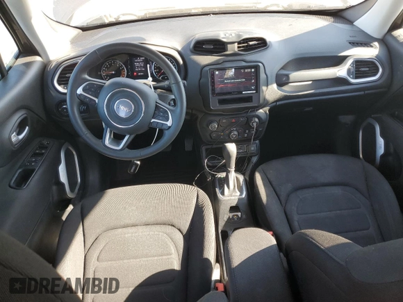 2019 Jeep Renegade Latitude with VIN ZACNJABB6KPK66219, listed as a Copart auction lot 64777815 with 88,188 mi miles and Salvage title. Bid and sale history available at DreamBid. Image 8.