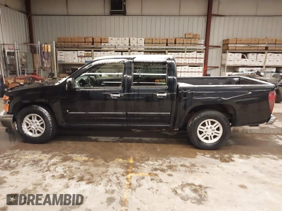2009 GMC Canyon SLE1 with VIN 1GTDT13E698103718, listed as a IAAI auction lot 41581701 with 129,766 mi miles. Bid and sale history available at carsss.com. Image 14.