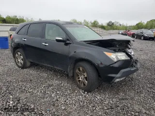 2008 Acura MDX Tech Pkg with VIN 2HNYD28368H527737, listed as a Copart auction lot 52011895 with 209,715 mi miles and Salvage Title. Bid and sale history available at carsss.com. Image 4.