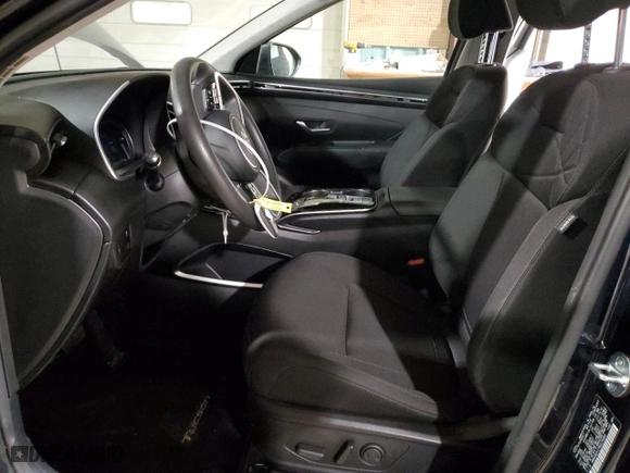 2022 Hyundai Tucson Hybrid Blue with VIN KM8JBCA17NU075880, listed as a Copart auction lot 84292324 with 26,815 mi miles and Salvage Title. Bid and sale history available at carsss.com. Image 7.