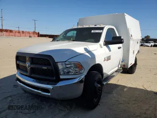 2016 Ram 3500 z VIN 3C7WRSAL0GG234846, wystawiony jako Copart lot #56027335 z przebiegiem 107 776 mil mil oraz Szkoda całkowita • Salvage title. Historia ofert i sprzedaży dostępna na DreamBid. Obrazek 1.