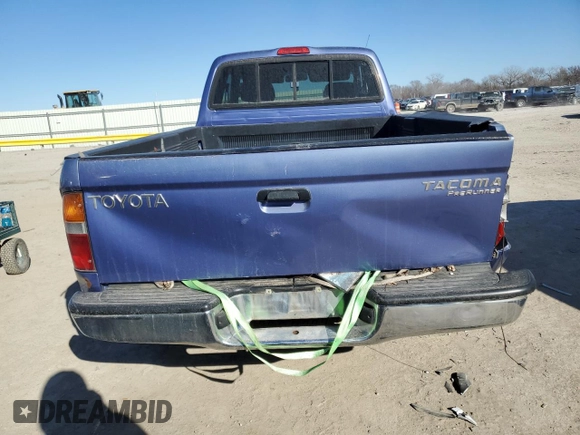 2000 Toyota Tacoma PreRunner с VIN 4TASM92N9YZ609441, выставлен на аукционе Copart как лот 44461035 с пробегом Не указан миль и Списание • Salvage title. История ставок и продаж доступна на DreamBid. Изображение 6.