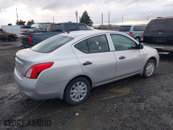 2013 Nissan Versa S with VIN 3N1CN7AP9DL843628, listed as a IAAI auction lot 40926893 with 130,543 mi miles and . Bid and sale history available at DreamBid. Image 4.