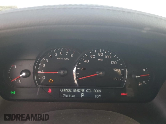 2007 Cadillac SRX with VIN 1GYEE63AX70155139, listed as a Copart auction lot 70524624 with 178,114 mi miles and Salvage Title. Bid and sale history available at carsss.com. Image 9.