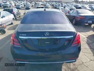 2018 Mercedes-Benz S 560 with VIN WDDUG8DB0JA385097, listed as a IAAI auction lot 41384874 with 76,423 mi miles and . Bid and sale history available at carsss.com. Image 16.