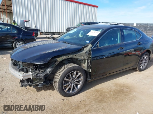 2020 Acura TLX with VIN 19UUB1F36LA008008, listed as a IAAI auction lot 41271318 with 48,602 mi miles. Bid and sale history available at carsss.com. Image 17.