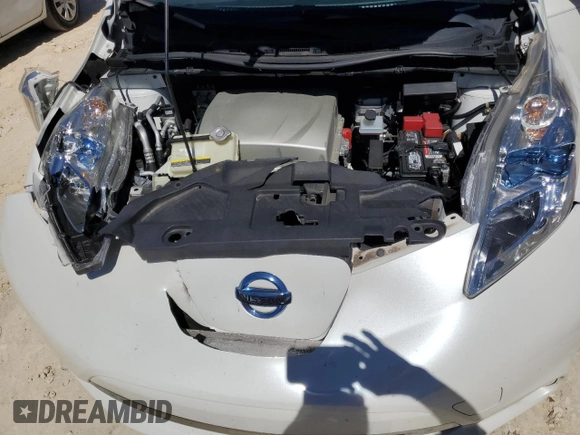2016 Nissan LEAF SV with VIN 1N4BZ0CP2GC303867, listed as a Copart auction lot 47894815 with 85,797 mi miles and Salvage Title. Bid and sale history available at carsss.com. Image 12.