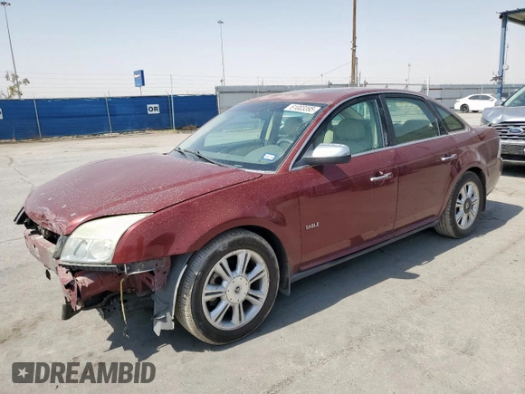 2008 Mercury Sable Premier z VIN 1MEHM42W48G607102, wystawiony jako Copart lot #61003395 z przebiegiem 60 080 mil mil oraz Szkoda całkowita • Salvage title. Historia ofert i sprzedaży dostępna na DreamBid. Obrazek 1.