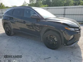 2023 Hyundai Tucson SEL with VIN 5NMJB3AE2PH276748, listed as a Copart auction lot 53866044 with 16,960 mi miles and Salvage Title. Bid and sale history available at carsss.com. Image 4.