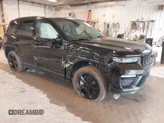 2023 Jeep Grand Cherokee Limited with VIN 1C4RJHBG8PC541884, listed as a IAAI auction lot 42308124 with 42,759 mi miles and . Bid and sale history available at DreamBid. Image 1.