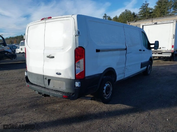 2021 Ford Transit Cargo Van with VIN 1FTBR1Y85MKA86074, listed as a IAAI auction lot 41171095 with NaN miles. Bid and sale history available at carsss.com. Image 4.