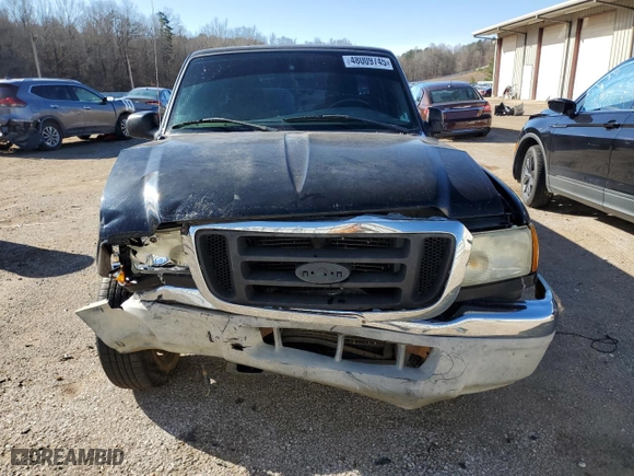 2005 Ford Ranger XL with VIN 1FTYR10D55PA23693, listed as a Copart auction lot 48009745 with 197,266 mi miles and Salvage Title. Bid and sale history available at carsss.com. Image 5.