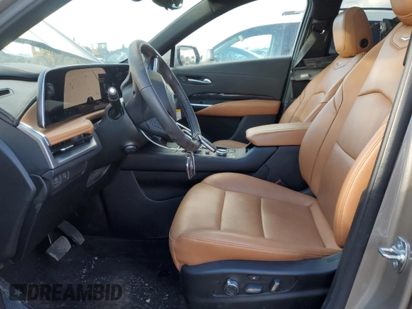 2024 Cadillac XT4 AWD Premium Luxury with VIN 1GYFZDR4XRF164616, listed as a Copart auction lot 43316775 with 11,009 mi miles and Clean Title. Bid and sale history available at carsss.com. Image 7.