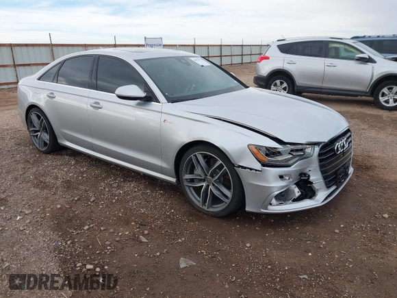 2013 Audi A6 3.0T Prestige with VIN WAUJGAFC8DN015066, listed as a IAAI auction lot 40978422 with 164,992 mi miles. Bid and sale history available at carsss.com. Image 1.