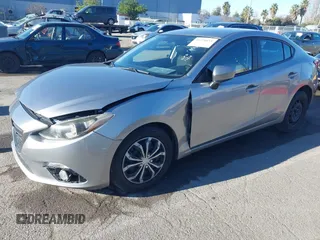 2015 Mazda 3 i SV with VIN JM1BM1T75F1258853, listed as a IAAI auction lot 41279651 with 36,437 mi miles. Bid and sale history available at carsss.com. Image 2.