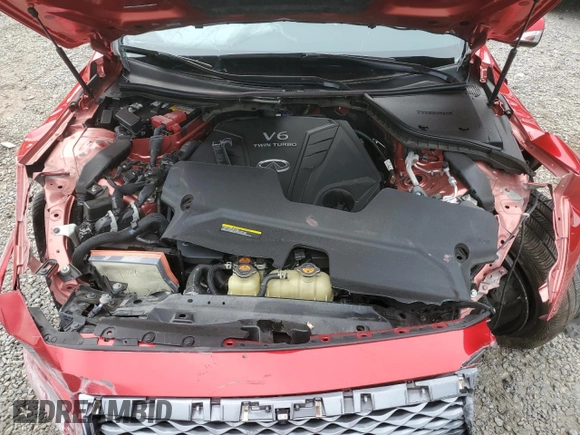 2021 Infiniti Q50 Sensory with VIN JN1EV7CP4MM700307, listed as a Copart auction lot 67297684 with Not provided miles and Non repairable. Bid and sale history available at DreamBid. Image 12.