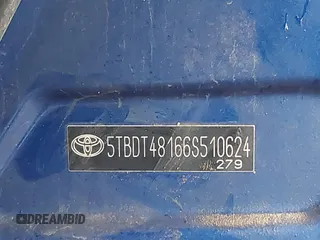 2006 Toyota Tundra Limited with VIN 5TBDT48166S510624, listed as a IAAI auction lot 41210260 with 208,006 mi miles and . Bid and sale history available at DreamBid. Image 9.
