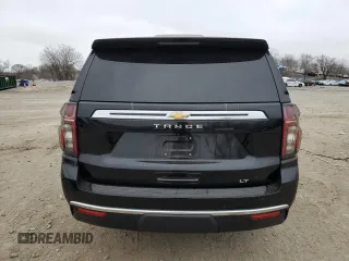 2022 Chevrolet Tahoe LT with VIN 1GNSKNKD4NR256426, listed as a Copart auction lot 48668185 with Not provided miles and Salvage title. Bid and sale history available at DreamBid. Image 6.