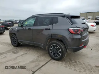 2019 Jeep Compass Trailhawk with VIN 3C4NJDDB0KT618740, listed as a Copart auction lot 55338045 with 149,121 mi miles and Clean Title. Bid and sale history available at carsss.com. Image 2.