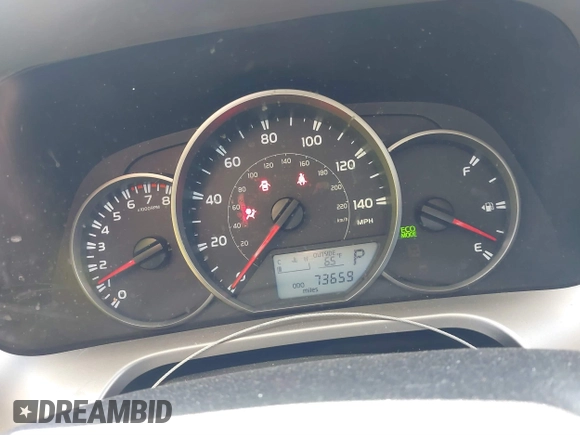 2016 Toyota RAV4 LE with VIN JTMBFREV4GJ052168, listed as a IAAI auction lot 41837564 with 73,659 mi miles. Bid and sale history available at carsss.com. Image 7.